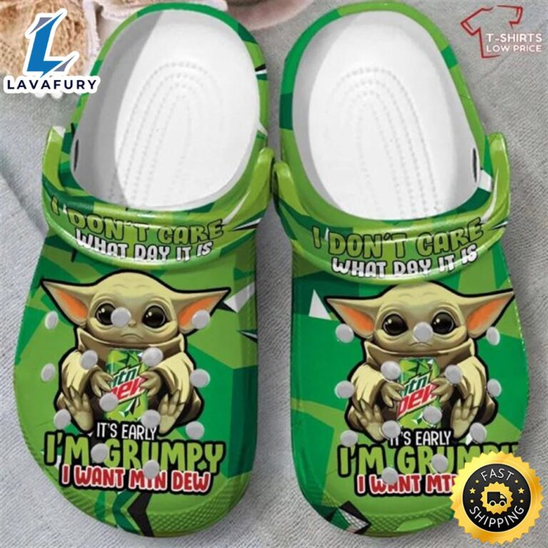 Classic Clog Companion Embrace Playfulness With Baby Yoda Crocs 3D Clog