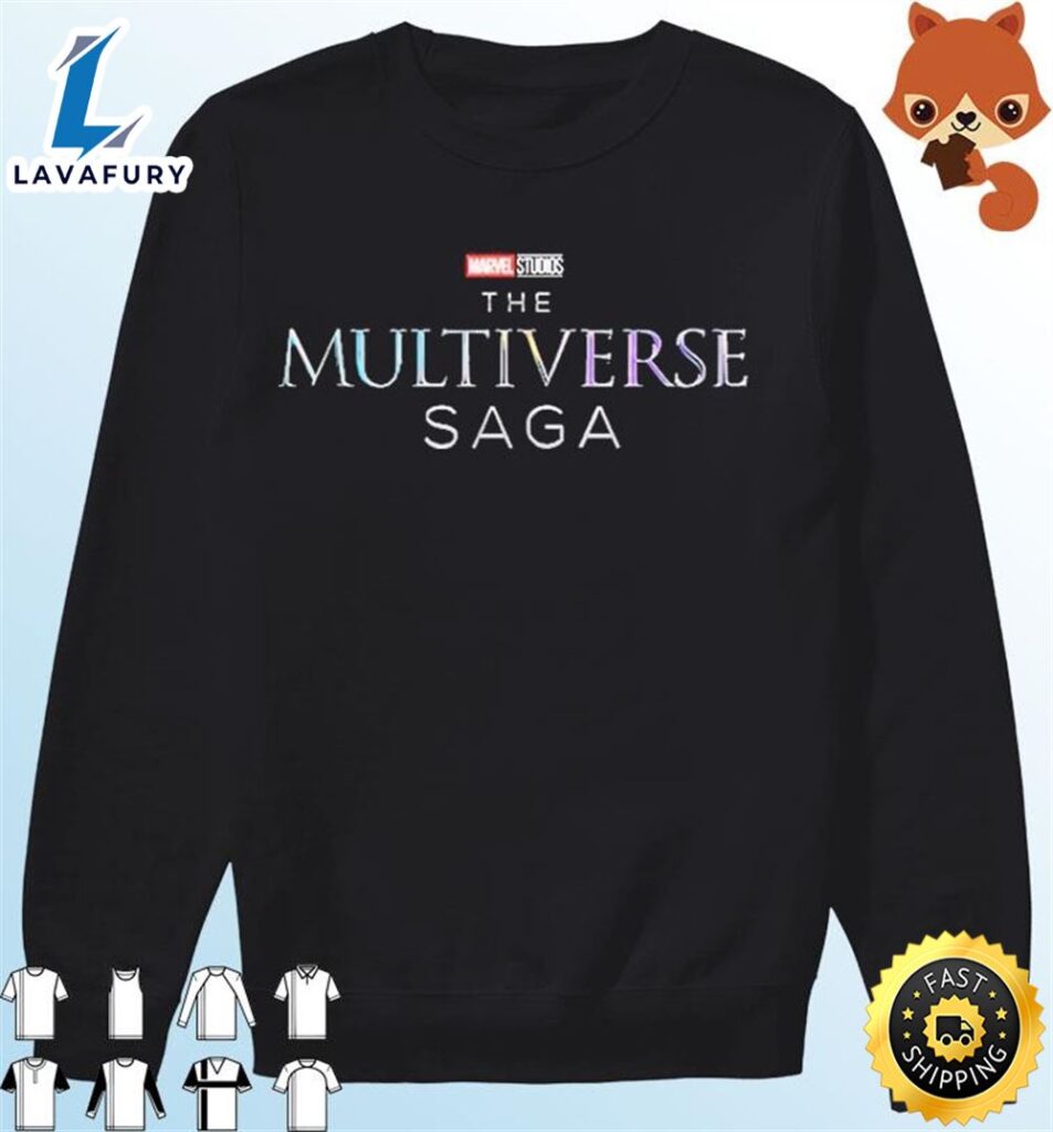 Marvel Studios The Multiverse Saga Logo Shirts Lavafury