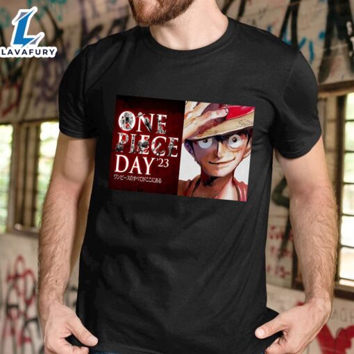 One Piece Day 2023 Film Unisex Black T-Shirt