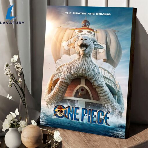 One Piece Netflix Poster Previews Live-Action Series Canvas Poster