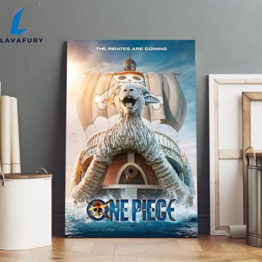 One Piece Netflix Poster Previews Live-Action Series Canvas Poster