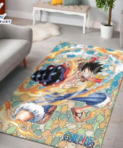 Luffy One Piece Anime Movie Area Rug