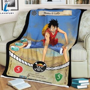 One Piece Luffy Blanket