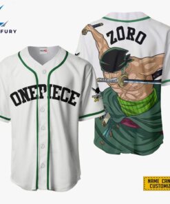 Roronoa Zoro Baseball Jersey Shirts…