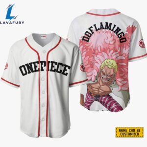 Donquixote Doflamingo Baseball Jersey Shirts…