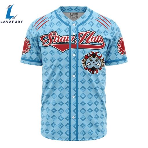 Straw Hats Jinbe One Piece Baseball Jersey