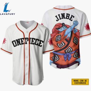 Jinbe Baseball Jersey Shirts One Piece Custom Anime For Fans