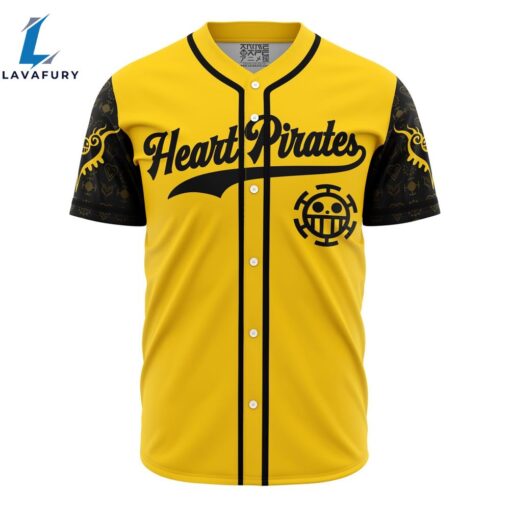 Heart Pirates Law One Piece Movie Baseball Jersey