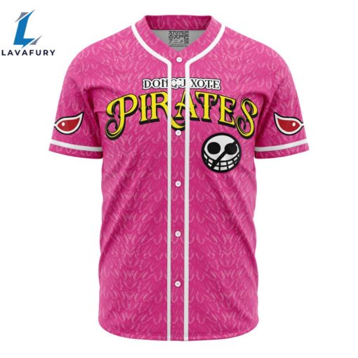 Donquixote Pirates Doflamingo One Piece Baseball Jersey