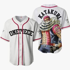 Charlotte Katakuri Baseball Jersey Shirts One Piece Custom Anime For Fans