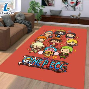 One Piece Character Anime Movie Area Rug