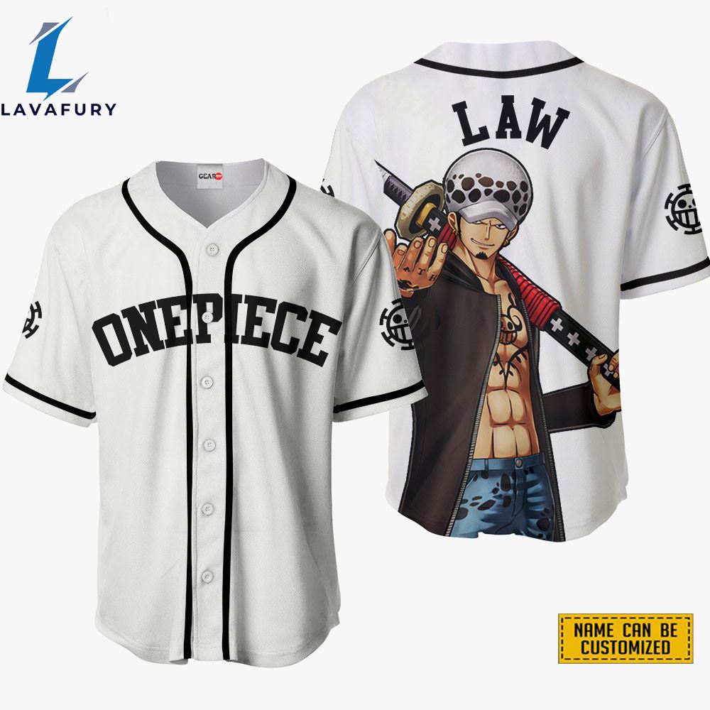 Sabo One Piece Custom Anime Jersey Baseball Shirt For Fans