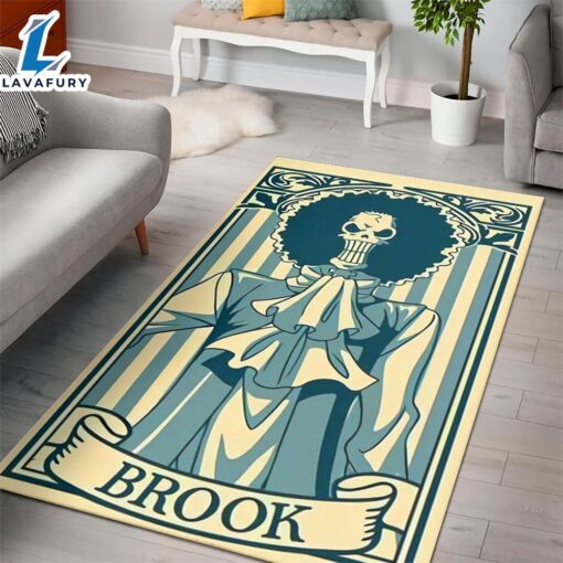 Brook One Piece Anime Movie Area Rug