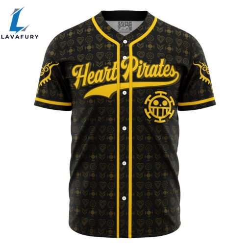 Heart Pirates Law V1 One Piece Baseball Jersey