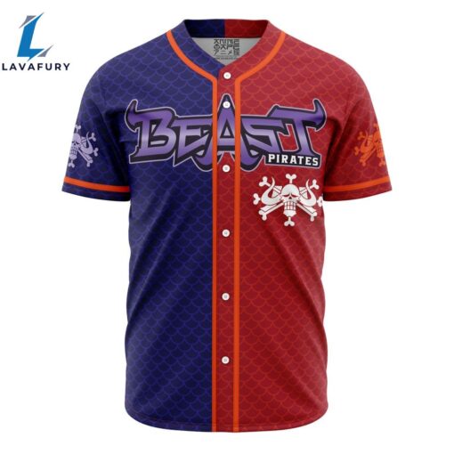 Beast Pirates Kaidou One Piece Baseball Jersey