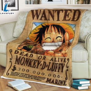 One Piece Luffy Soft Blanket