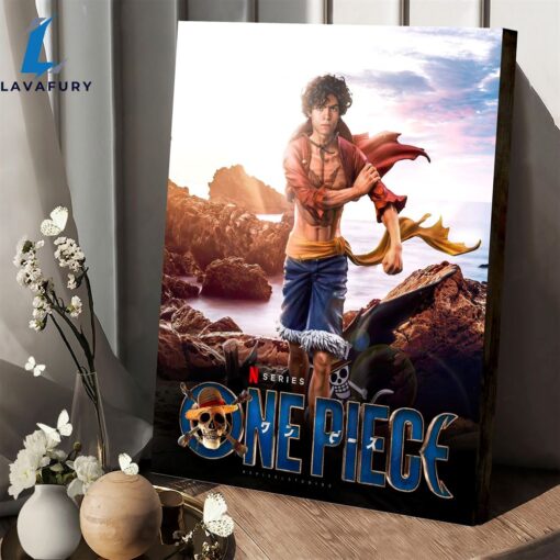 One Piece Live Action Series Tv 2023 Canvas Poster