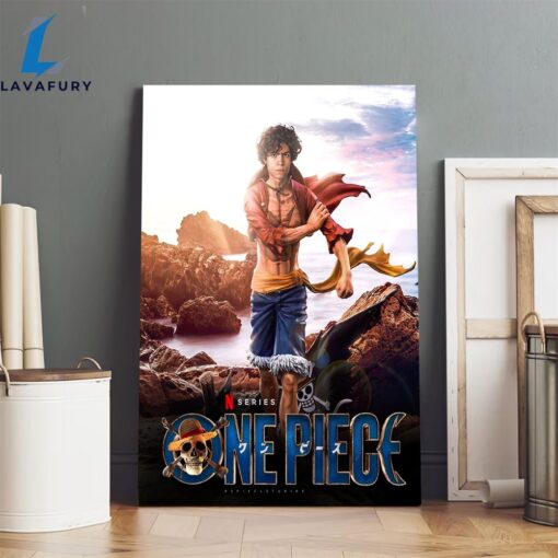 One Piece Live Action Series Tv 2023 Canvas Poster