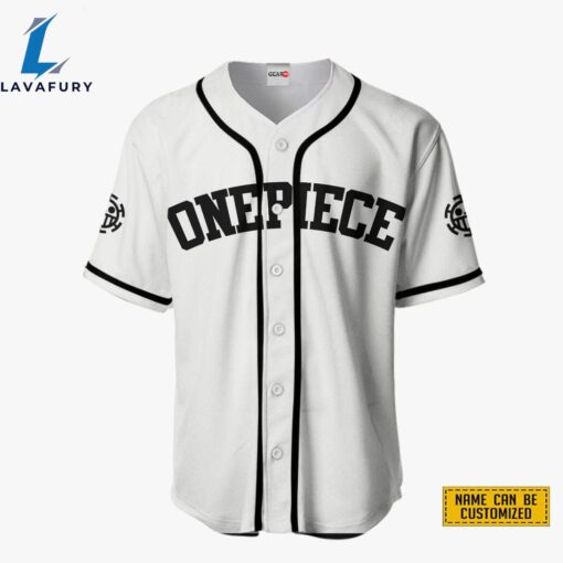 Trafalgar Law Baseball Jersey Shirts One Piece Anime For Fans