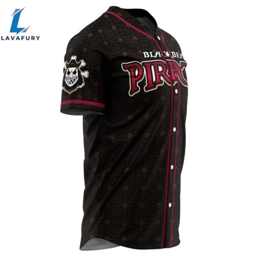 Blackbeard Pirates Blackbeard One Piece Baseball Jersey