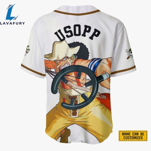 Usopp Baseball Jersey Shirts One Piece Custom Anime For Fans