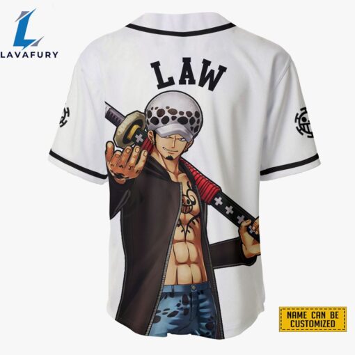 Trafalgar Law Baseball Jersey Shirts One Piece Anime For Fans