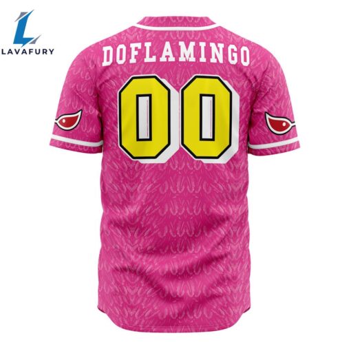 Donquixote Pirates Doflamingo One Piece Baseball Jersey