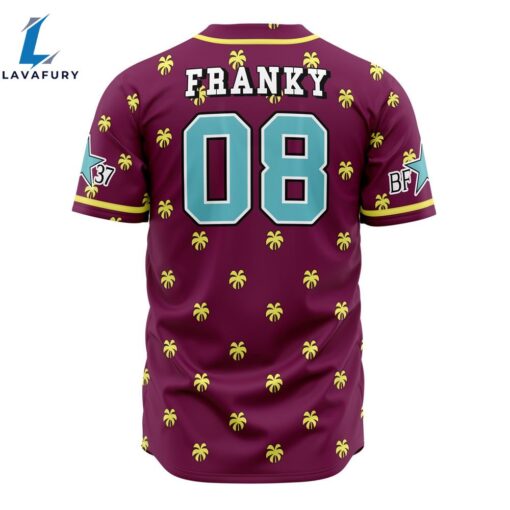 Straw Hats Franky One Piece Baseball Jersey