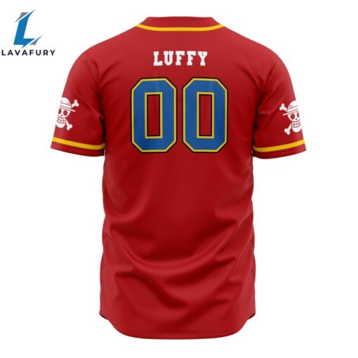 Strawhats Luffy One Piece Baseball Jersey