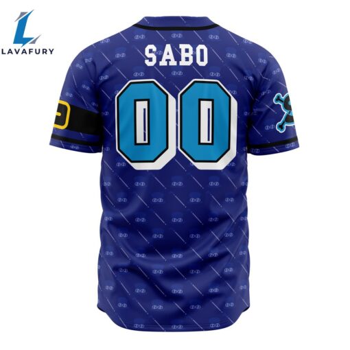 Revolutionary Army Sabo One Piece Baseball Jersey