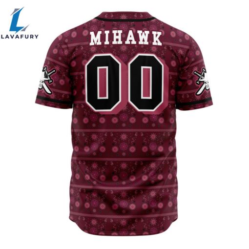 Warlords Mihawk One Piece Baseball Jersey