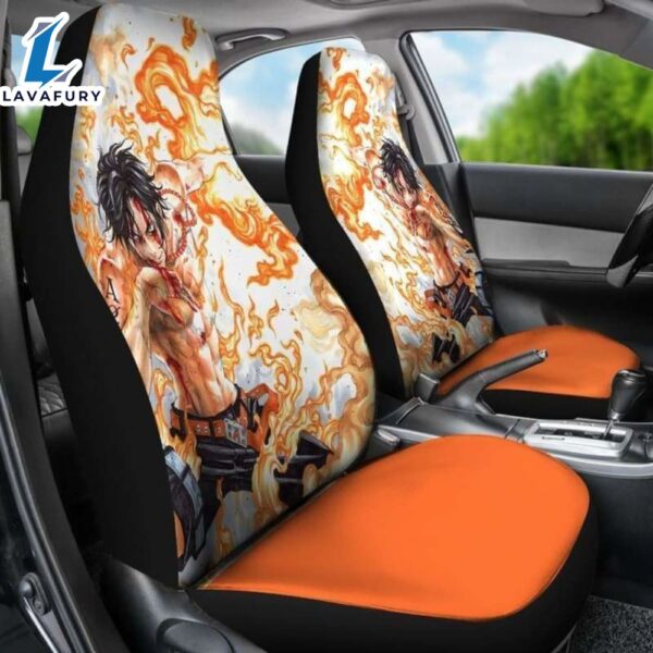 Ace One Piece Movie Car Seat Covers Universal Fit