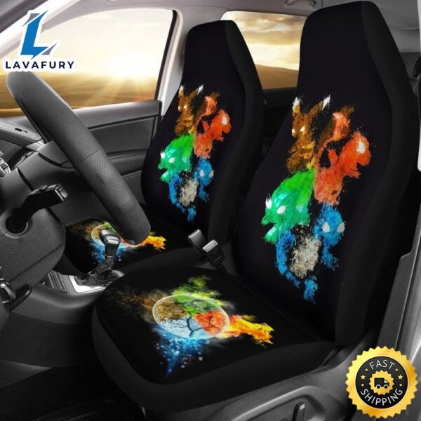 Amazing Pokemon Movie Car Seat Covers