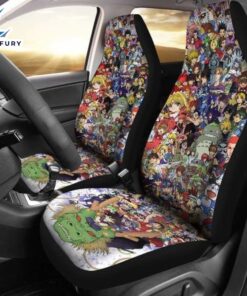 Anime Funny Car Seat Covers Universal Fit