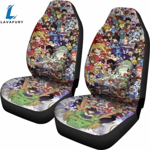 Anime Funny Car Seat Covers Universal Fit