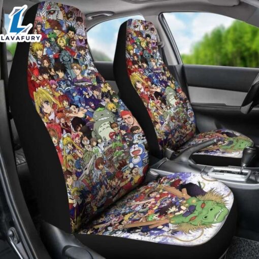 Anime Funny Car Seat Covers Universal Fit