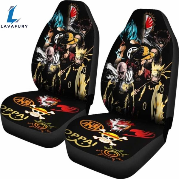 Anime Heroes 2023 Car Seat Covers Universal Fit