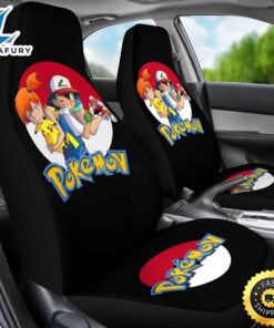 Anime Misty Ash Pikachu Pokemon Car Seat Covers Pokemon Car Accessorries 3 pz5ztk.jpg