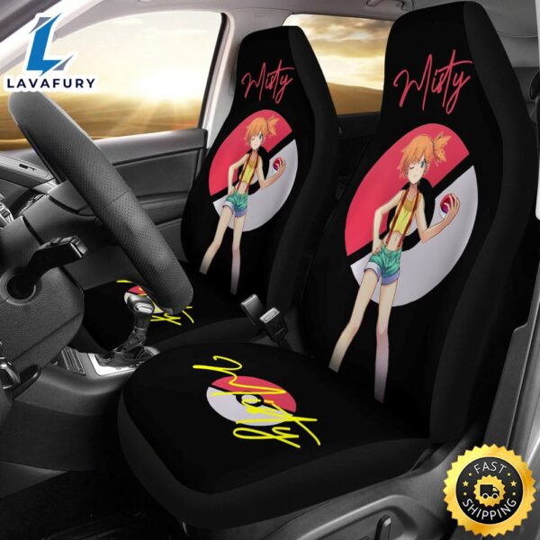 Anime Misty Pokemon Car Seat Covers