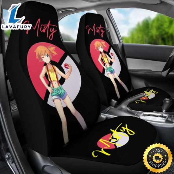 Anime Misty Pokemon Car Seat Covers