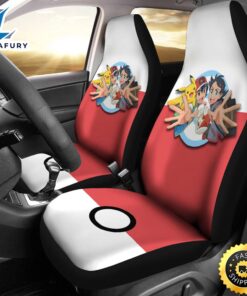 Anime Pokemon Ash Ketchum Pikachu Pokemon Car Seat Covers 1 cfiuqu.jpg