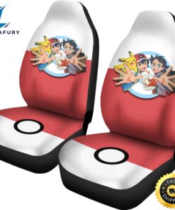 Anime Pokemon Ash Ketchum Pikachu Pokemon Car Seat Covers 2 etau5g.jpg