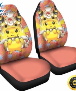 Anime Pokemon Car Accessories Pikachu Car Seat Covers Universal Fit 4 atv5kn.jpg