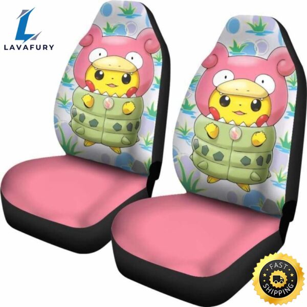 Anime Pokemon Pikachu Car Seat Covers