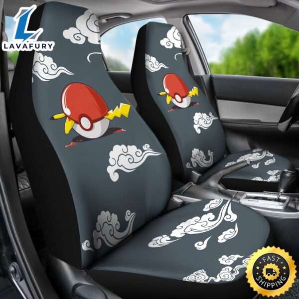 Anime Pokemon Pikachu Car Seat Covers Pokemon Car Accessorries