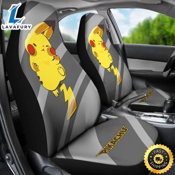 Anime Pokemon Pikachu Car Seat Covers Pokemon Cute