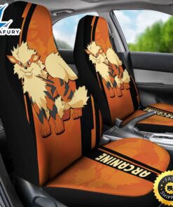 Arcanine Pokemon Car Seat Covers Style Custom For Fans 3 byslor.jpg