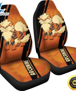 Arcanine Pokemon Car Seat Covers Style Custom For Fans 4 rs2h0y.jpg