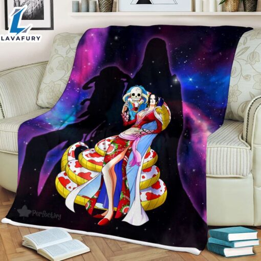 Boa Hancock Fleece Galaxy One Piece Anime Blanket