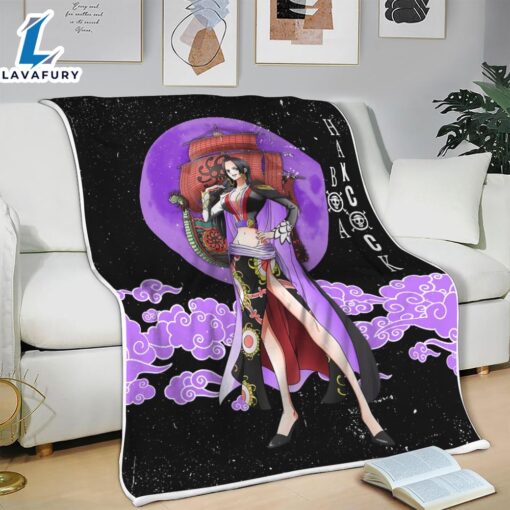 Boa Hancock Moon Style One Piece Anime Blanket